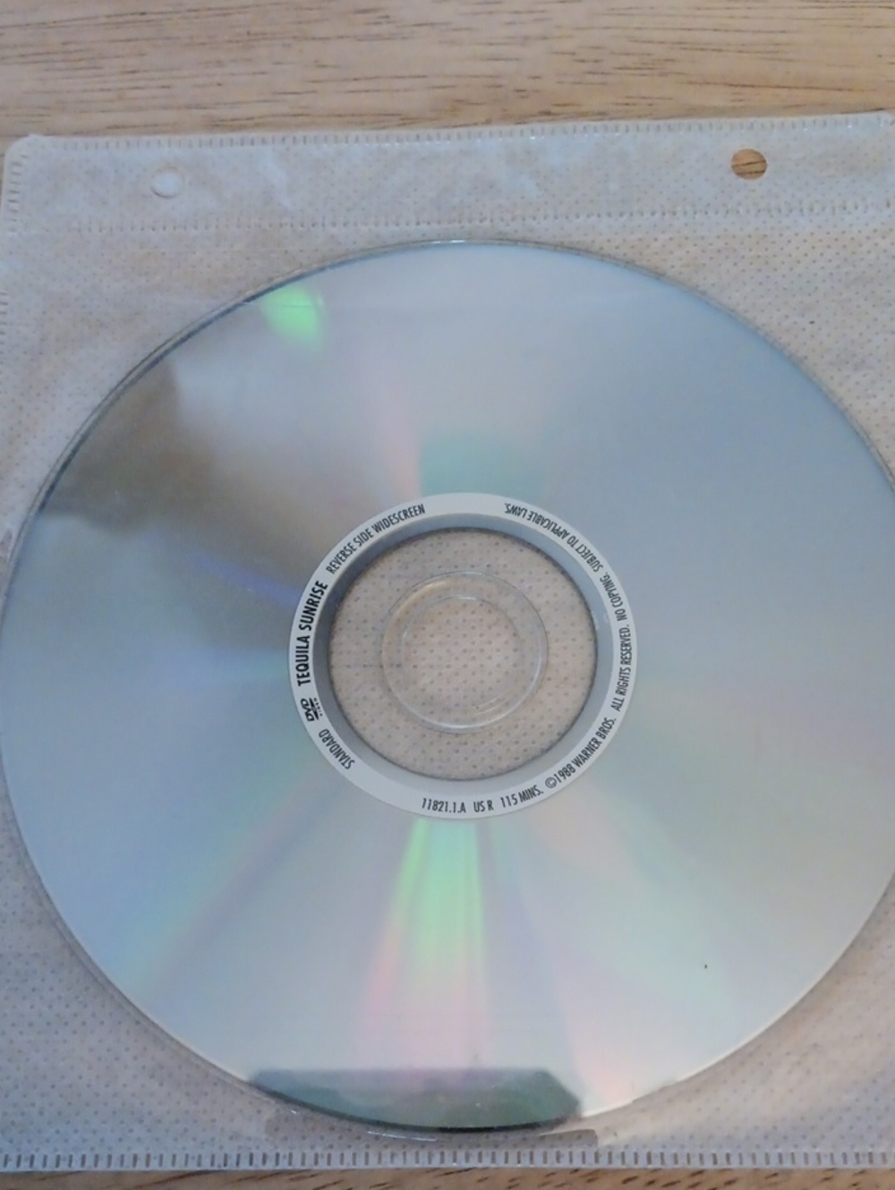 Tequila Sunshine DVD *NO CASE*